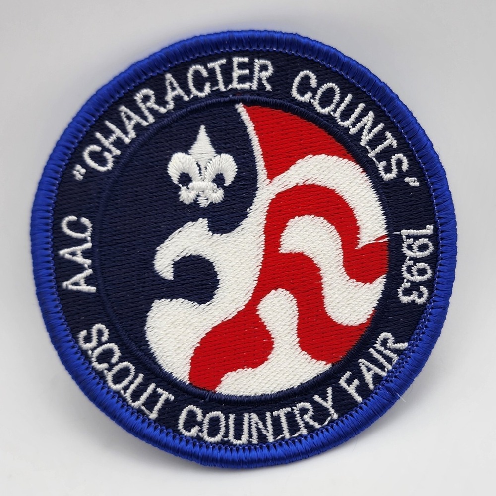 1993 AAC Character Counts Scout Country Fair‎ patch